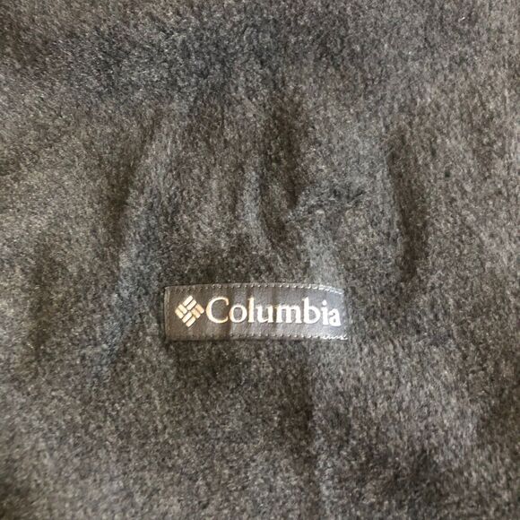 Columbia Fleece Vest Adult XLarge Gray Sleeveless Outdoors Zip Up - Picture 3 of 4